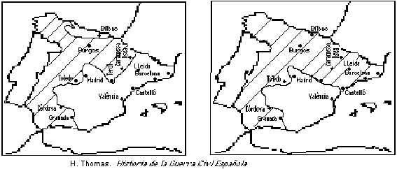 Mapes Guerra civil